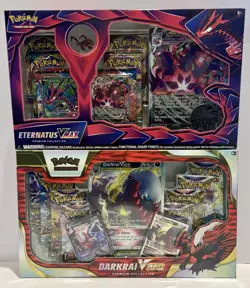 Pokemon Eternatus Vmax & Darkrai Vstar Premium Collection Boxes-Brand New! - Image 1