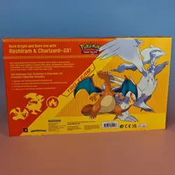 RESHIRAM & CHARIZARD GX PREMIUM COLLECTION POKEMON 2021 ENGLISCH - Image 3