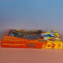 RESHIRAM & CHARIZARD GX PREMIUM COLLECTION POKEMON 2021 ENGLISCH - Image 5