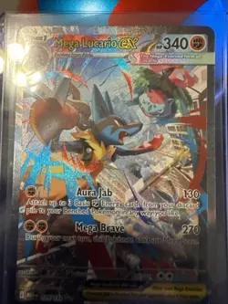 Mega Lucario EX SIR Mega Evolutions 179/132 Pokemon TCG NM - Image 2