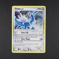 Dialga - Pokemon Karte TCG Diamond & Pearl Black Star Promo DP26 Holo Rare /Y80 - Image 2