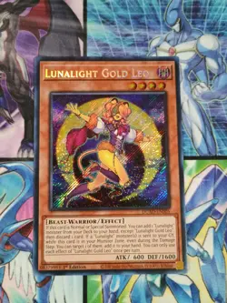 Yu-Gi-Oh! Lunalight Gold Leo DUAD-EN005 Duelist's Advance 1st Edition - Image 1