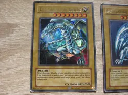 2x Blauaugiger w. Drache SDK-G001 BNZ-G001 Ultra Rare + DR2-DE150 Holo Yu-Gi-Oh - Image 3