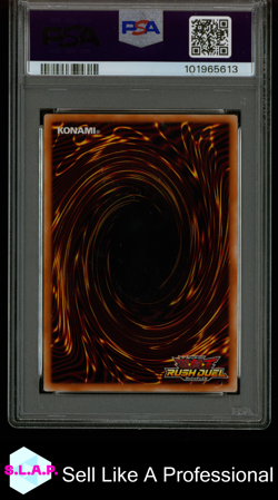 RED-EYES BLCK DRGN. GOLD RUSH PACK YU-GI-OH! JAP GOLD RUSH PACK 2021 JP016 PSA 9 - Image 2
