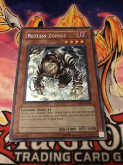 Yugioh: Return Zombie - PP01-EN006 - Secret Rare - Unlimited - Light Play - Image 1