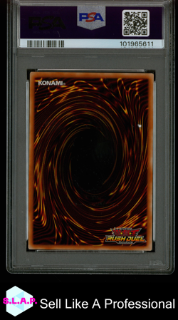 DARK MAGICIAN GOLD RUSH PACK YU-GI-OH! JAP GOLD RUSH PACK 2021 JP015 PSA 9 - Image 2