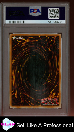 DIVINE DRAGON-EXCELION YU-GI-OH! HOLO SHADOW OF INFINITY EN033 2006 EN PSA 9 - Image 2