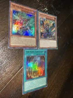 Fire King High Avatar Kirin SR14-EN002 + Sanctuary + Sacred Garunix Ultra Rares - Image 1