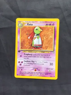 Pokemon Cards: Neo Genesis 1st Edition Uncommon: Xatu 52/111 - Image 1