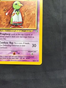 Pokemon Cards: Neo Genesis 1st Edition Uncommon: Xatu 52/111 - Image 4
