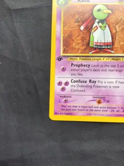 Pokemon Cards: Neo Genesis 1st Edition Uncommon: Xatu 52/111 - Image 5