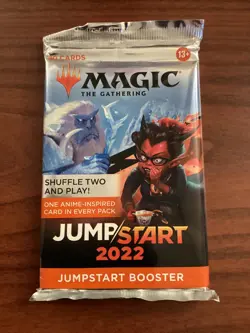 Magic The Gathering 20 Card Pack 2022 Jump Start Booster Pack Unopened - Image 1