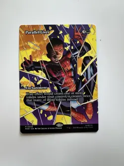 Parallel Lives #36 FULL ART NM/M MTG Spider-man Magic Card Marvel MAR - Image 1