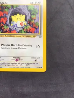 Pokemon Cards: Neo Genesis 1st Edition Uncommon: Togepi 51/111 - Image 4