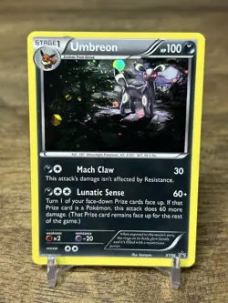Pokemon TCG Umbreon Black Star Promo XY96 Cosmos Holo Promo Card - Image 1
