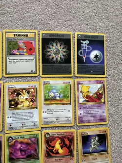 Pokemon Team Rocket Bundle 31x Pokemon Cards wotc - Image 4