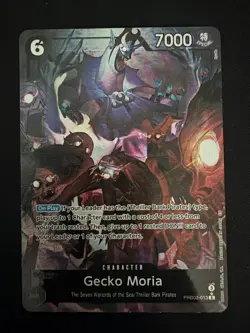 One Piece Card Game Gecko Moria (Alternate Art) PRB02-013 R English - Image 1