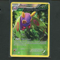 Pokemon TCG Dustox (Delta) 8/108 XY Roaring Skies Reverse Holo Card EN-DMG 2015 - Image 1
