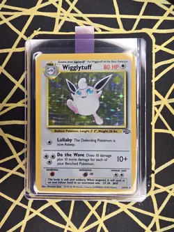 🔥 Wigglytuff 16/64 🔥 Original Holo Rare Jungle Set Pokemon Card WOTC TCG 1999 - Image 2