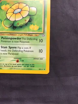 Pokemon Cards: Neo Genesis 1st Edition Uncommon: Skiploom 49/111 - Image 4
