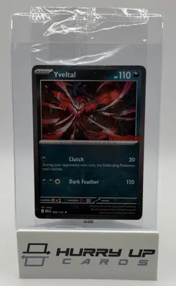 Pokemon TCG Yveltal 088/132 Holo Mega Evolution PROMO CARD Sealed GameStop - Image 1