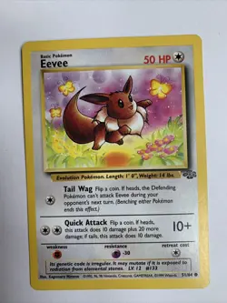Eevee #51/64 Pokemon Card | Jungle Set NM/M - Image 1