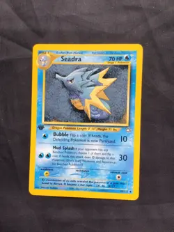 Pokemon Cards: Neo Genesis 1st Edition Uncommon: Seadra 48/111 - Image 1