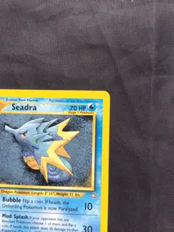 Pokemon Cards: Neo Genesis 1st Edition Uncommon: Seadra 48/111 - Image 3
