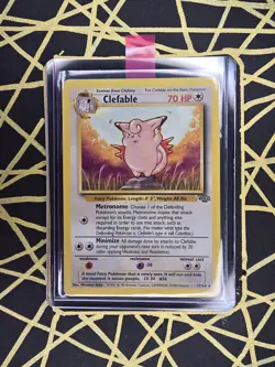 🔥 Clefable 17/64 🔥 Original Non Holo Rare Jungle Set Pokemon Card WOTC 1999 - Image 1