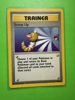 Scoop Up 78/102 - Rare - Base Set - LP Non Holo 1999 - Pokemon Card WOTC - Image 1