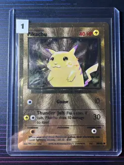 Pokemon TCG Celebrations Pikachu Gold Metal Card 58/102 Lot:#1 - Image 1