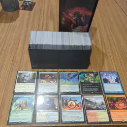 MTG Magic the Gathering Common/Uncommon Bundle 10 Free Rare/Mythic Cards - Image 1