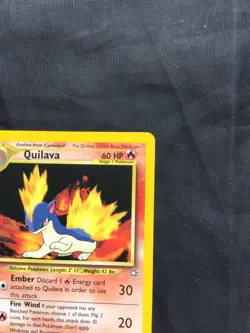 Pokemon Cards: Neo Genesis 1st Edition Uncommon: Quilava 46/111 - Image 3