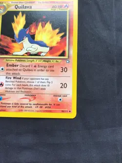 Pokemon Cards: Neo Genesis 1st Edition Uncommon: Quilava 46/111 - Image 4