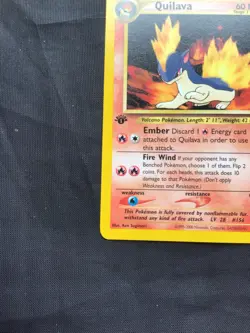 Pokemon Cards: Neo Genesis 1st Edition Uncommon: Quilava 46/111 - Image 5
