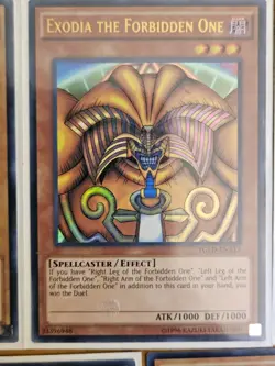 YuGiOh! Card - "Exodia The Forbidden One” - FULL COMPLETE SET - Ultra RARE MINT! - Image 4