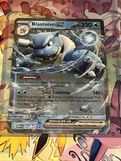 Jumbo Pokemon Cards Charizard, Blastoise, And Zapdos (Big Top Loader Included) - Image 2