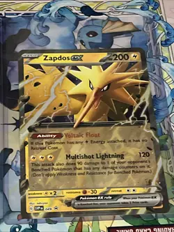 Jumbo Pokemon Cards Charizard, Blastoise, And Zapdos (Big Top Loader Included) - Image 4