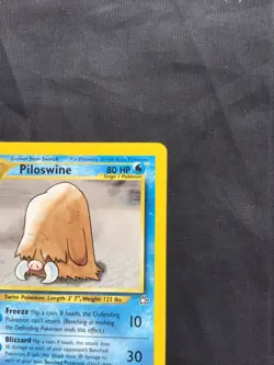 Pokemon Cards: Neo Genesis 1st Edition Uncommon: Piloswine 44/111 - Image 3