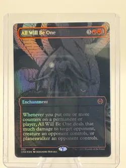 Near MintAll Will Be One (Oil Slick Raised Foil) Phyrexia: All Will Be One Foil - Image 2