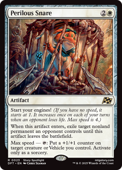 Perilous Snare [Aetherdrift] Magic MTG - Image 1