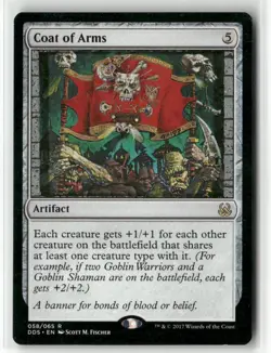 Magic the Gathering Coat of Arms Duel Decks: Mind vs. Might #58 - Image 1