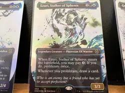 Mtg ONE - Ezuri, Stalker Of Spheres - Step Compleat Foil -NM - Image 1