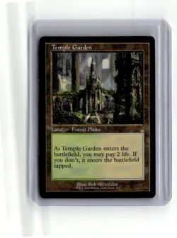 Ravnica Remastered Temple Garden Masters/Rare - Image 1