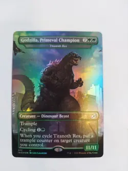 Godzilla, Primeval Champion - Titanoth Rex Ikoria: Lair of Behemoths Foil - Image 1