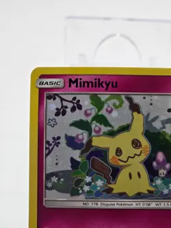 POKEMON Mimikyu SM163 Sun & Moon Black Star Promo Holo Rare 2019 - Image 3