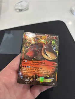 Camerupt EX 29/160 Primal Clash XY Pokemon Card - Image 3