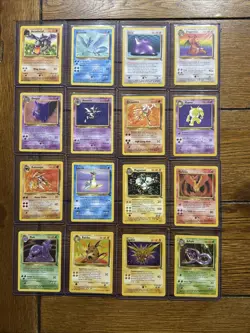 100% Complete Fossil Set 62/62 WOTC Vintage Pokemon Cards HOLO 1999 - Image 3