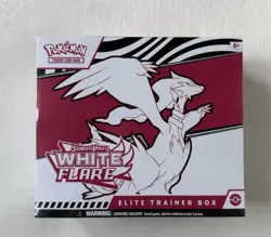Pokemon White Flare ETB SEALED - IN HAND READY TO SHIP - Image 1