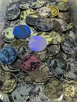 300+ Pokemon Coins Lot Offical TCG Coin JUMBOS / REGULAR Etc - Image 2